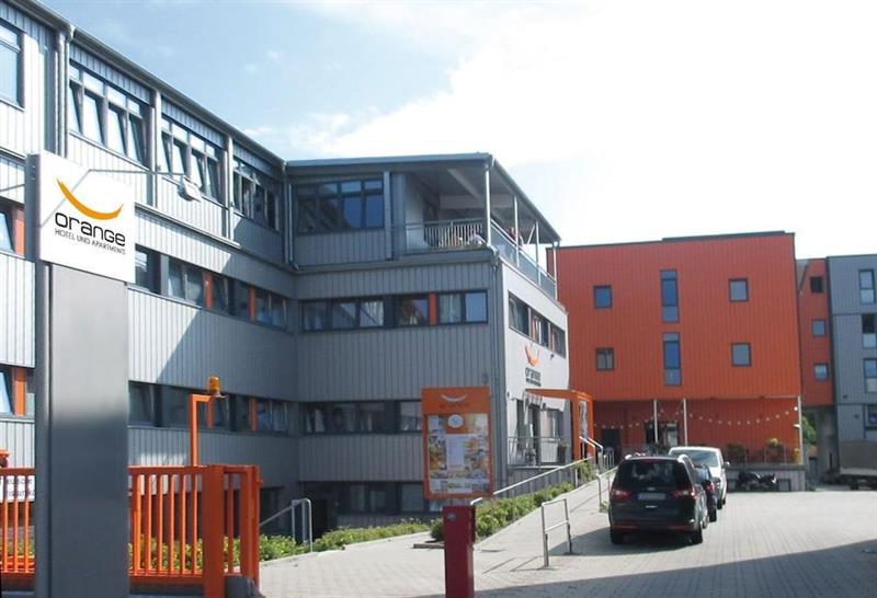 Orange Hotel Und Apartments Neu-Ulm Exterior foto